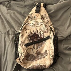 Harry Potter Marauders Map Sling Bag